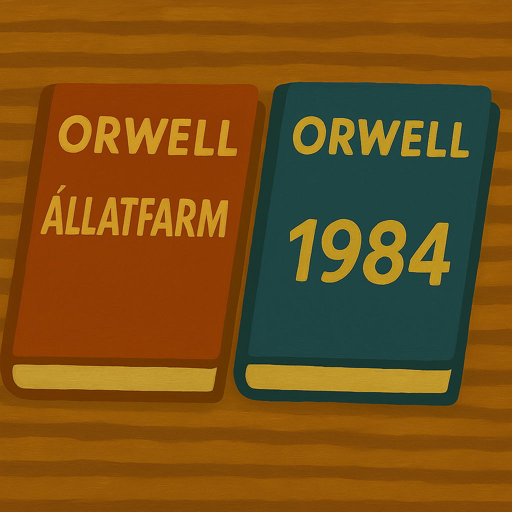Orwell könyvek, Állatfarm, 1984